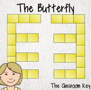The butterfly classroom seating arrangement