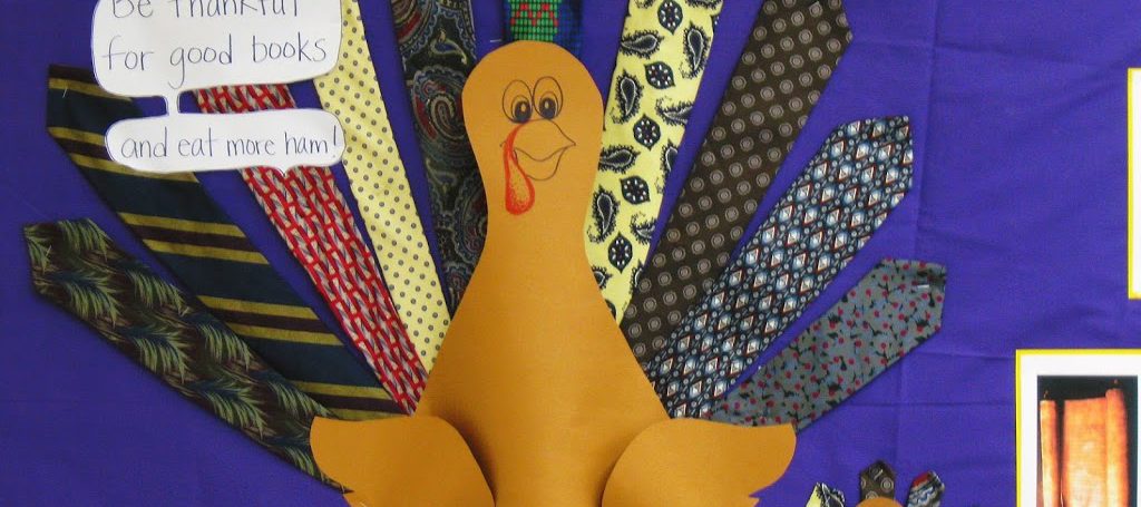 turkey neck tie turkey bulletin board