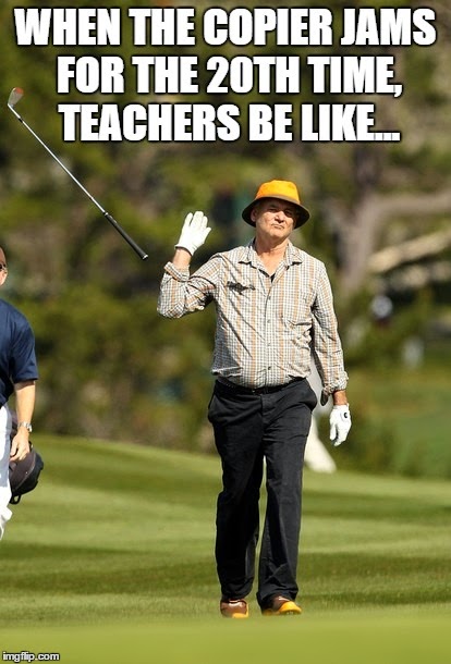 when the copier jams for the 20th time