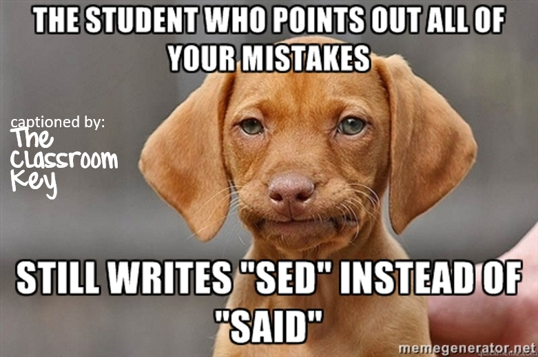 annoyed dog 2 The Classroom Key