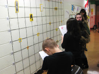 coordinate graphing on the wall