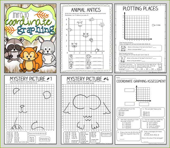 coordinate graphing packet