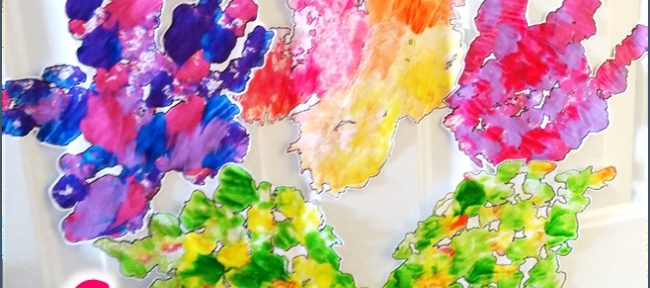 Optimized-print making 2 Spring printmaking activity