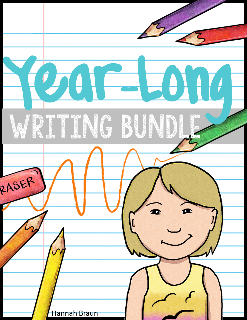 Year- Long Writing Unit Bundle - The Classroom Key
