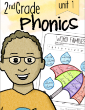 2nd Grade Phonics Unit 1 - Successfully teach phonics skills for reading growth with lesson plans, posters, fun activities, and assessments. This unit focuses on differentiating short and long vowel sounds, blends, digraphs, and glued sounds