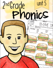 2nd Grade Phonics Unit 5 - Successfully teach phonics skills for reading growth with lesson plans, posters, fun activities, and assessments. This unit focuses on soft c and g, silent letter patterns, and advanced r-controlled patterns