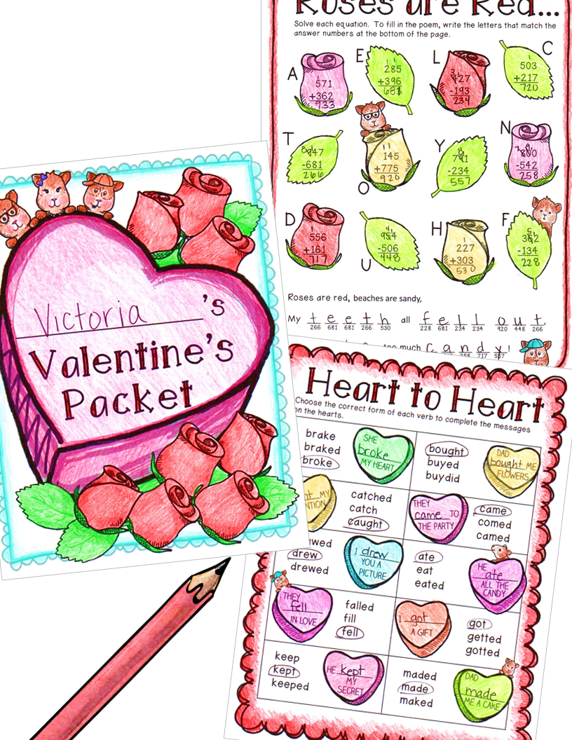 Valentine's Day Activities for 3rd Grade - The Classroom Key