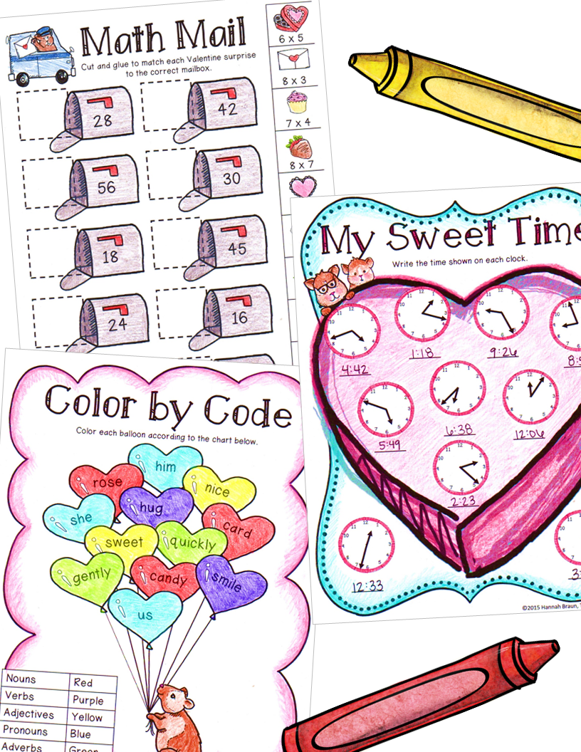 Valentine's Day Activities for 3rd Grade - The Classroom Key