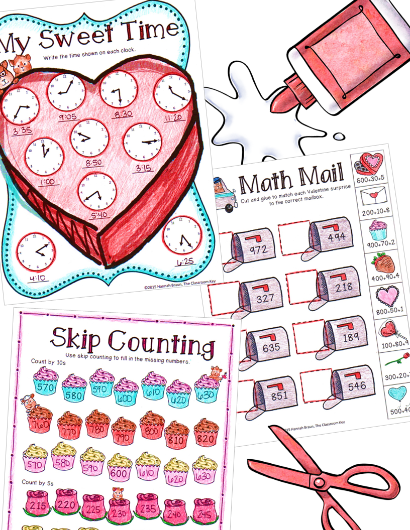 Valentine's Day Activities for 2nd Grade - The Classroom Key