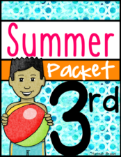 Summer Packet 3rd