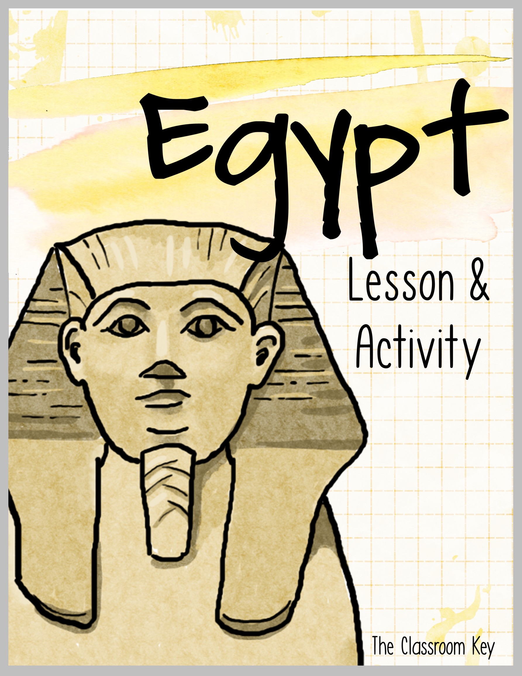 Egypt Lesson and Activity, engage students with a powerpoint lesson and a 3D project, perfect for 1st, 2nd, and 3rd grade social studies or a multicultural night