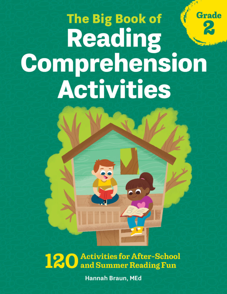 The big book of reading comprehension activities for 2nd grade the