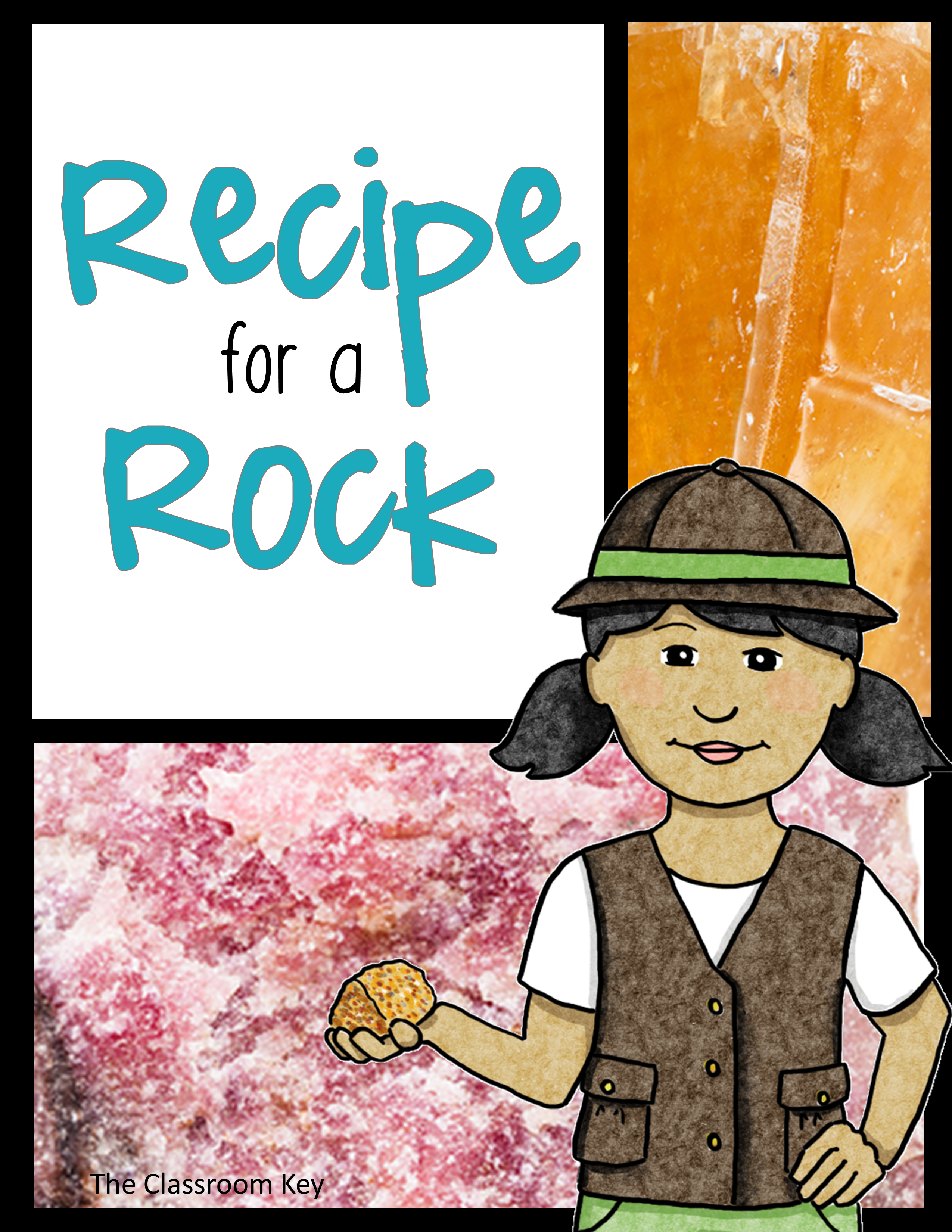 Rock Types Lesson - Easily teach the three kinds of rocks with this powerpoint lesson and activity. Students complete a rock "cook book" that describes how each type of rock is formed, perfect for teaching elementary science