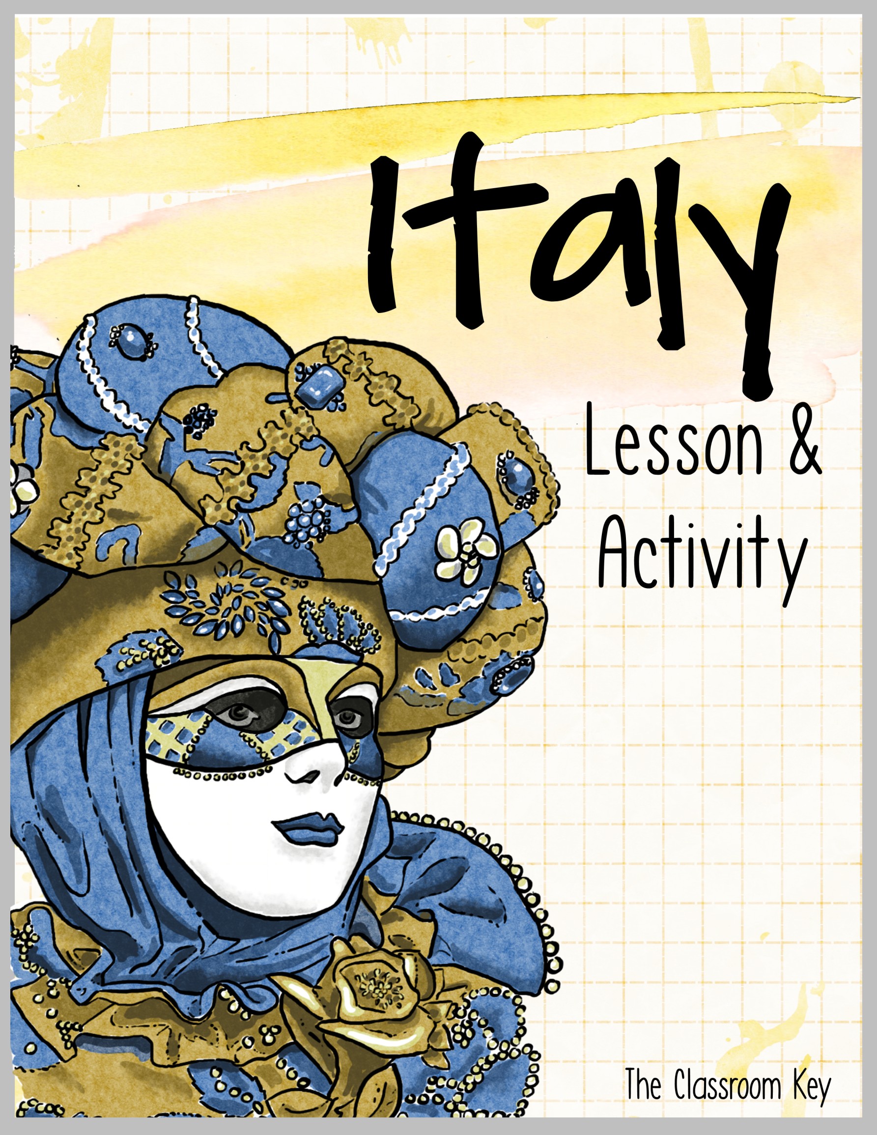 Italy Lesson and Activity, Engage students with a powerpoint lesson and pocket book project, useful for teaching countries and cultures in 1st, 2nd, and 3rd gradeand