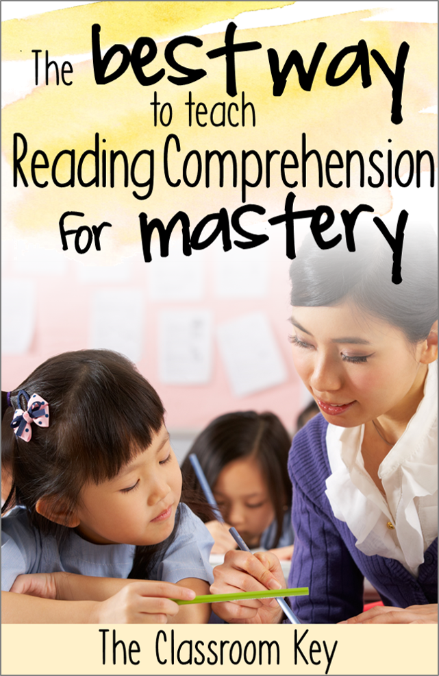 The Best Way to Teaching Reading Comprehension for Mastery - Find out how to use the gradual release teaching method to effectively teach reading strategies in the elementary classroom #readingcomprehension #literacy #3rdgrade