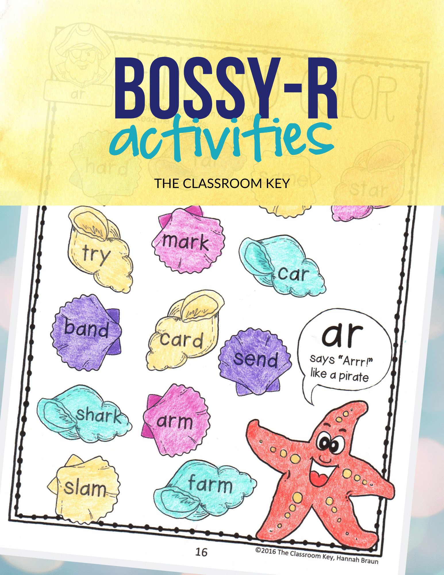 Improve reading skills with r controlled vowel, or bossy r worksheets, a mini book, posters, words sorts, and an assessment. Perfect for 1st or 2nd graders. Addresses Common Core Standards RF.2.3.B and RF.1.3.D