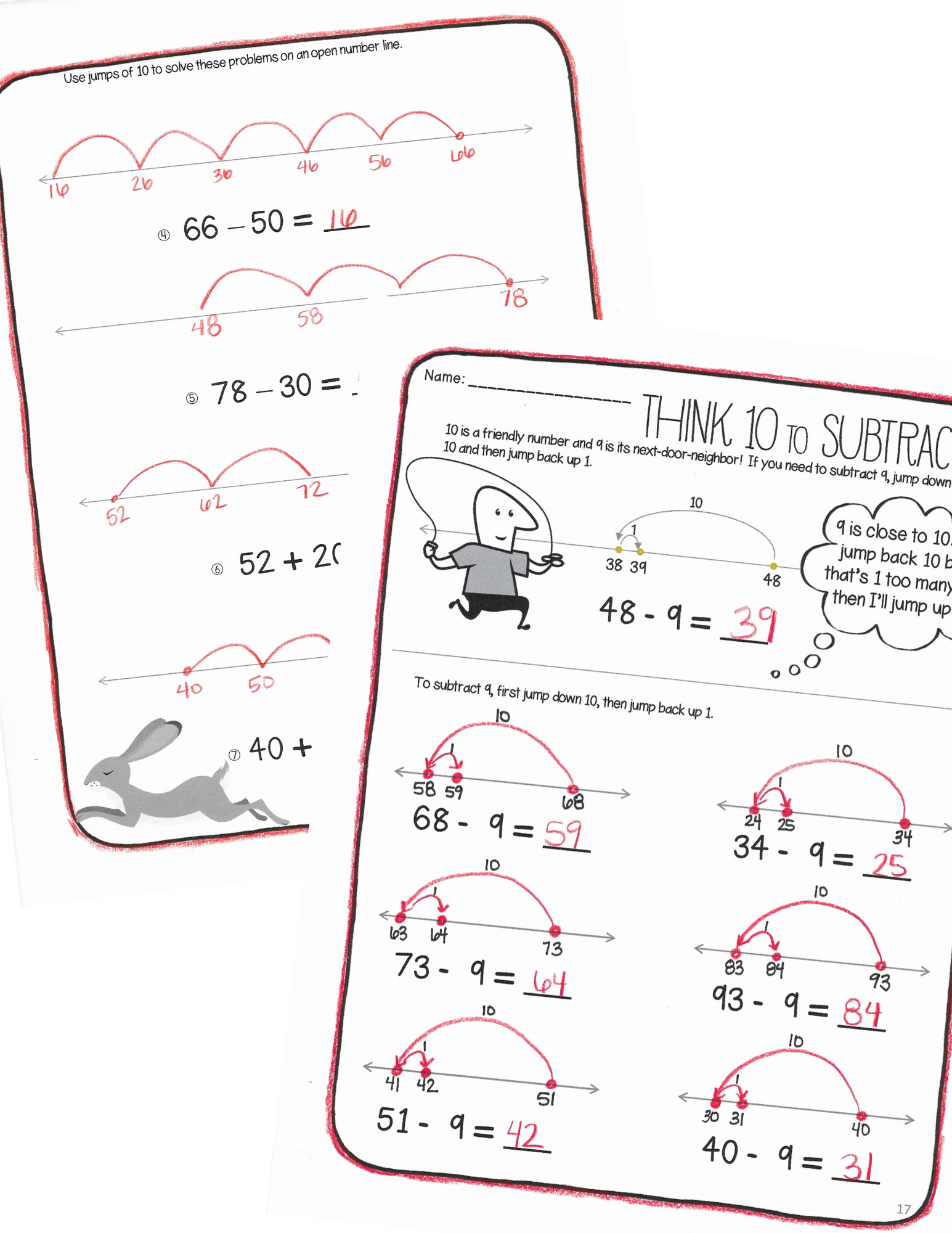 Open Number Lines The Classroom Key