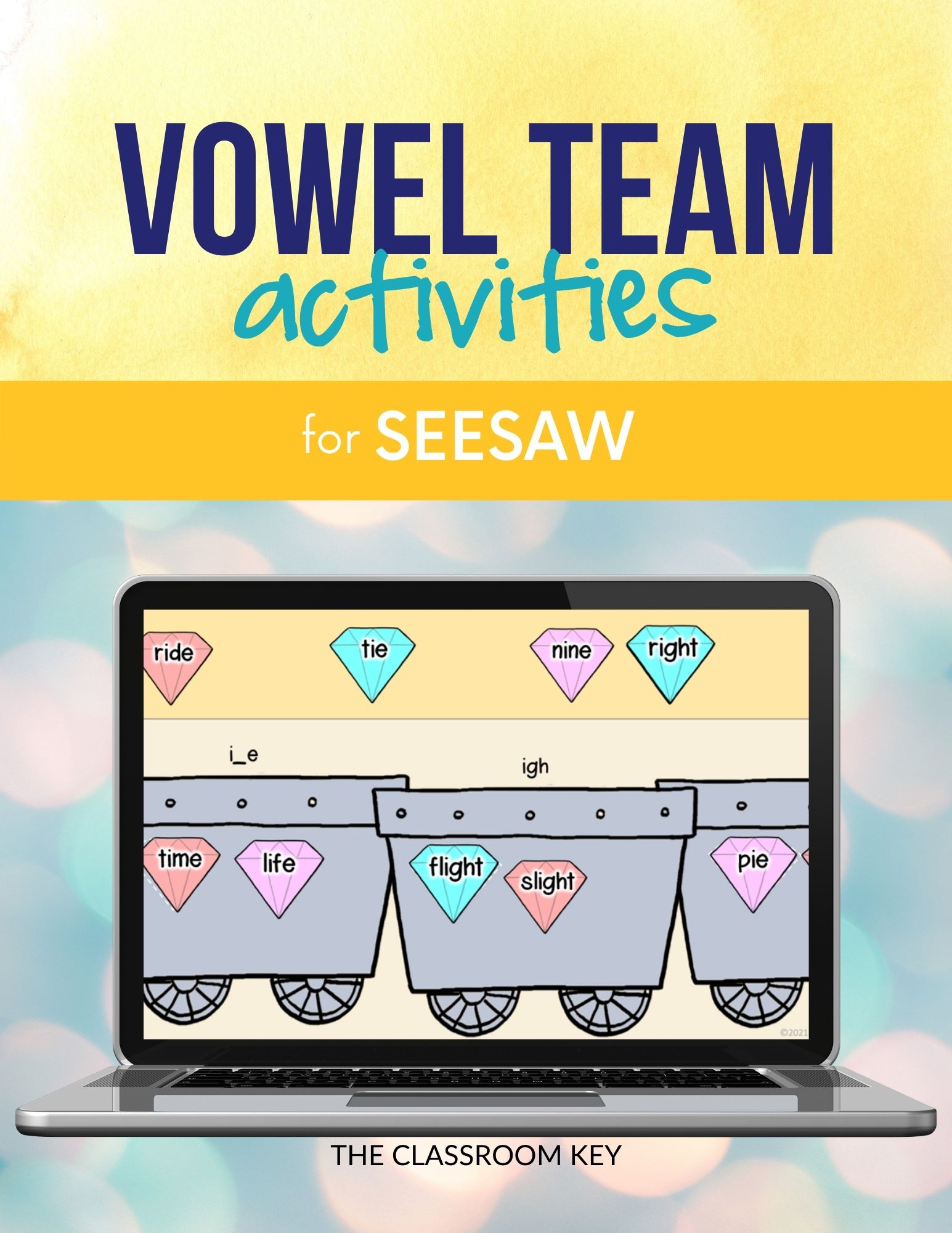vowel teams activities for seesaw