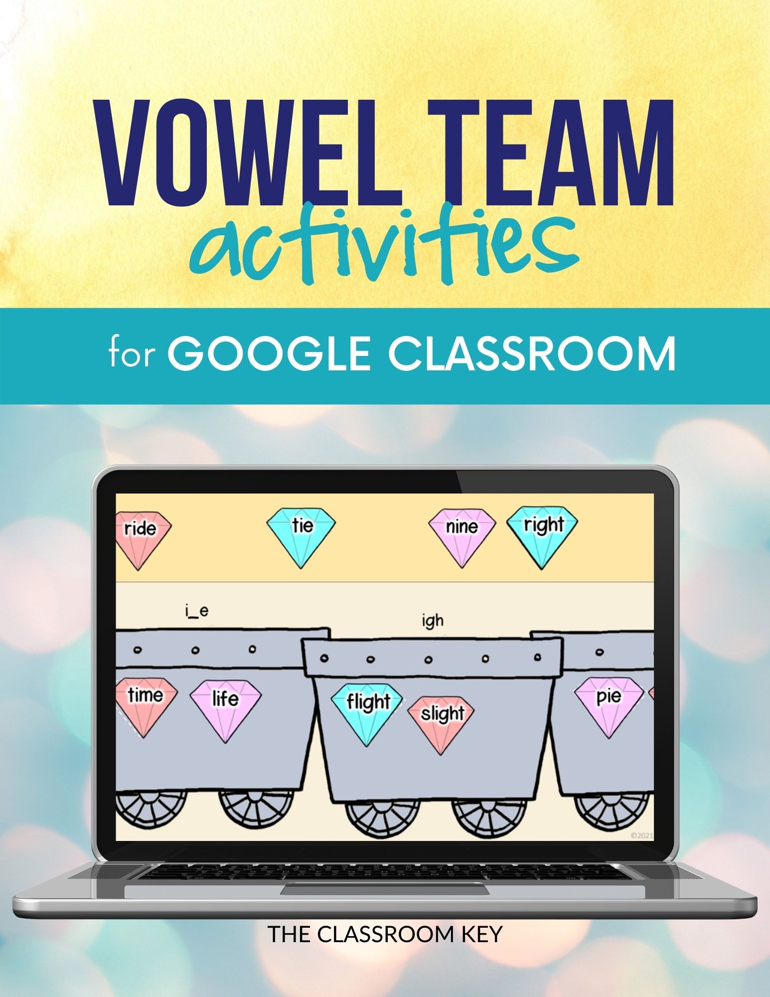 vowel teams activities for Google classroom